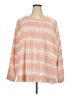 Evri Pink Long Sleeve T-Shirt Size 4X - photo 1