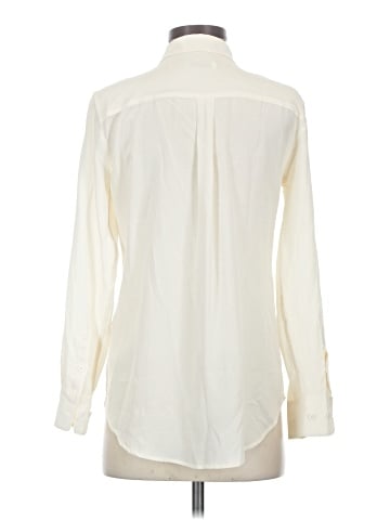 Equipment Long Sleeve Button-Down Shirt (view 2)