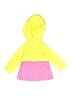 Pink Platinum 100% Polyester Color Block Yellow Raincoat 9-12 MO / 12 MO - photo 2