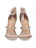 XOXO Silver Sandals Size 7 - photo 2