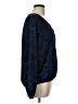 41Hawthorn 100% Polyester Floral Blue Long Sleeve Blouse Size L - photo 4