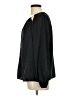 INC International Concepts Black Long Sleeve Blouse Size L - photo 5