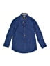 Elie Balleh Solid Blue Long Sleeve Button-Down Shirt Size 7 - photo 1