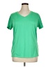 Made for Life 100% Polyester Green Short Sleeve Top Size XL - photo 1
