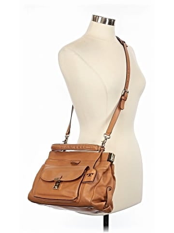 Tory Burch Leather Satchel (view 2)