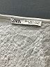 Zara Ivory 3/4 Sleeve Blouse Size M - photo 7