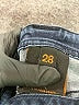 Genetic Denim Hearts Blue Jeans Size 28 waist - photo 8