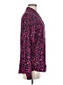 David Lerner 100% Polyester Animal Print Pink Long Sleeve Blouse Size M - photo 4