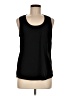 W by Worth 100% Polyester Black Tank Top Size 6 - photo 1
