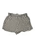 ABound 100% Viscose Checkered-gingham Black Shorts Size S - photo 2