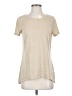 Halogen Tan Short Sleeve Top Size S - photo 1