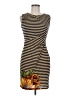 En Focus Studio Graphic Brown Casual Dress Size 6 - photo 1