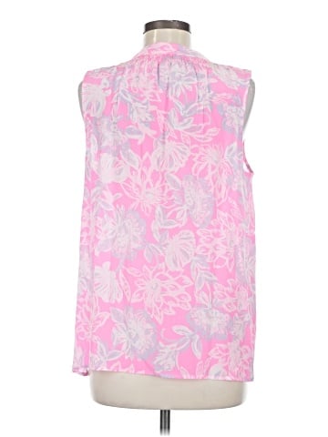Lilly Pulitzer Sleeveless Silk Top (view 2)