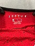 Air Jordan Red Short Sleeve Onesie 0-3 MO / 3 MO - photo 3