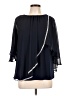 MSK Blue 3/4 Sleeve Blouse Size L - photo 1
