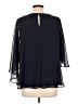MSK Blue 3/4 Sleeve Blouse Size L - photo 2