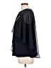 MSK Blue 3/4 Sleeve Blouse Size L - photo 5