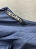 Shein 100% Cotton Blue Jumpsuit Size L - photo 4