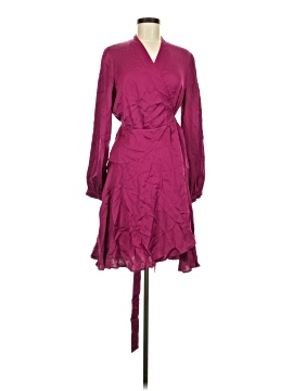 red v neck dress homecoming Dressime A Line V Neck Satin Short/Mini Homecoming Dresses With Mirror   dressime