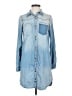 Life in Progress Blue Casual Dress Size XS - photo 1