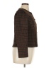 Leslie Fay Plaid Brown Jacket Size 14 - photo 4