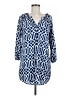 Mud Pie 100% Polyester Blue 3/4 Sleeve Blouse Size M - photo 1