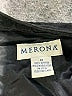 Merona 100% Cotton Black Coat Size M - photo 6