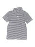 Crewcuts Outlet Stripes Silver White Short Sleeve Button-Down Shirt Size 6 - 7 - photo 1