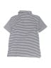 Crewcuts Outlet Stripes Silver White Short Sleeve Button-Down Shirt Size 6 - 7 - photo 2