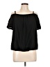 Old Navy Black Short Sleeve Blouse Size L - photo 1