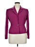 Tahari by ASL 100% Polyester Purple Blazer Size 14 Petite - photo 1