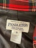 Pendleton 100% Virgin Wool Plaid Red Jacket Size 10 - photo 6