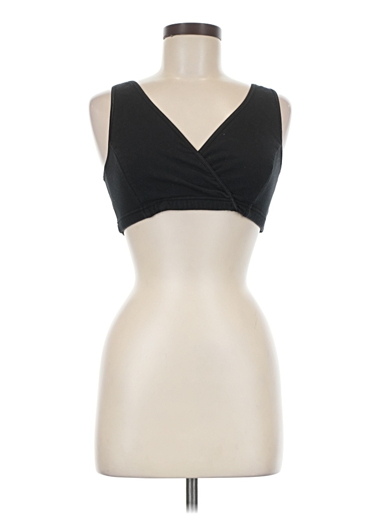Pre-owned Assorted Brands Tank Top Black Strapless Neckline Tops