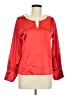 Unbranded 100% Polyester Red 3/4 Sleeve Blouse Size M - photo 1