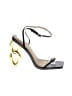 Lemonade Gold Sandals Size 7 1/2 - photo 1