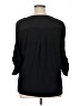 Sami & JO 100% Polyester Black 3/4 Sleeve Blouse Size XL - photo 2