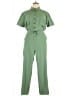 Serra Solid Green Jumpsuit Size XL - photo 1