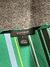 Halogen 100% Polyester Stripes Green Casual Dress Size L - photo 6
