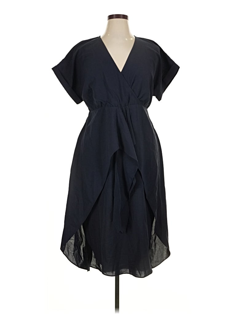 Pre-owned Shein Curve Cocktail Dress In Blue
