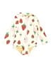 Old Navy Tropical Ivory Long Sleeve Onesie Size 12-18 mo - photo 1
