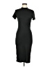 Popular 21 Solid Black Casual Dress Size M - photo 1