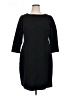SPANX Solid Black Casual Dress Size 1X - photo 1