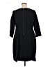SPANX Solid Black Casual Dress Size 1X - photo 2