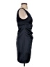 Speechless Solid Blue Black Cocktail Dress Size 3 - photo 4