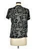 Ann Taylor LOFT Black Short Sleeve Top Size M - photo 2