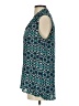 Laundry by Shelli Segal 100% Polyester Teal Sleeveless Blouse Size S - photo 5