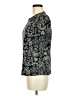 Ann Taylor LOFT Black Short Sleeve Top Size M - photo 5