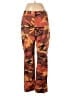 Assorted Brands Print Orange Casual Pants Size M - photo 1