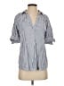 Max Studio Blue Short Sleeve Blouse Size XS - photo 1