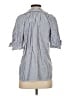 Max Studio Blue Short Sleeve Blouse Size XS - photo 2
